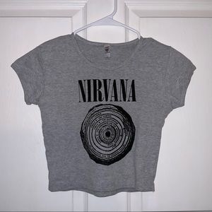 Lizzybtq Nirvana Crop Top
